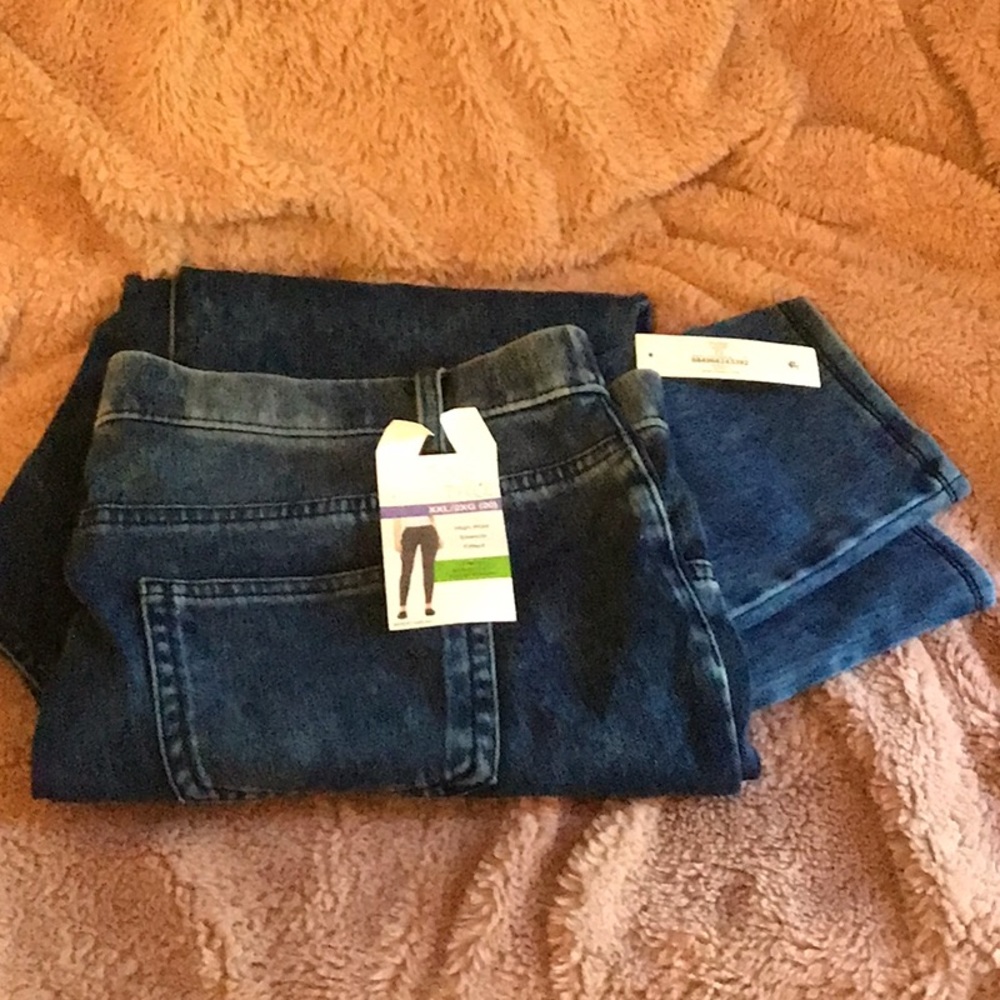 NWT Time and Tru XXL/2XG (20) High Rise Stretch Fitted Jegging